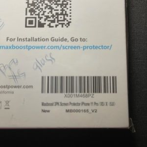 New screen protector for Iphone 11 pro/X/XS